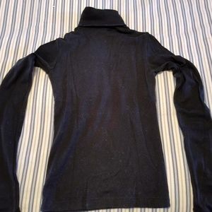 American Apparel black turtleneck, medium